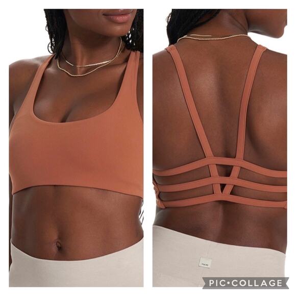 Vuori Yosemite Bra Penny Brown Size Small - Picture 1 of 5